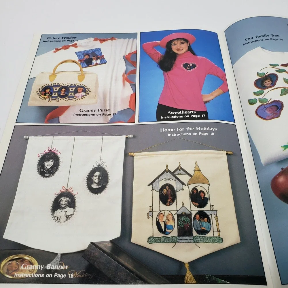 Plaid Fashions From Memories 8530 Photo Transfer To Fabric Craft Book Patterns